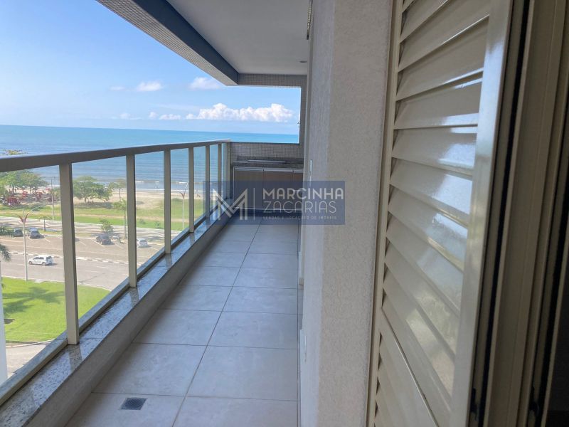 Apartamento com 3 quartos, 117m², para locação no Aruã, Caraguatatuba/SP - Marcinha Zacarias