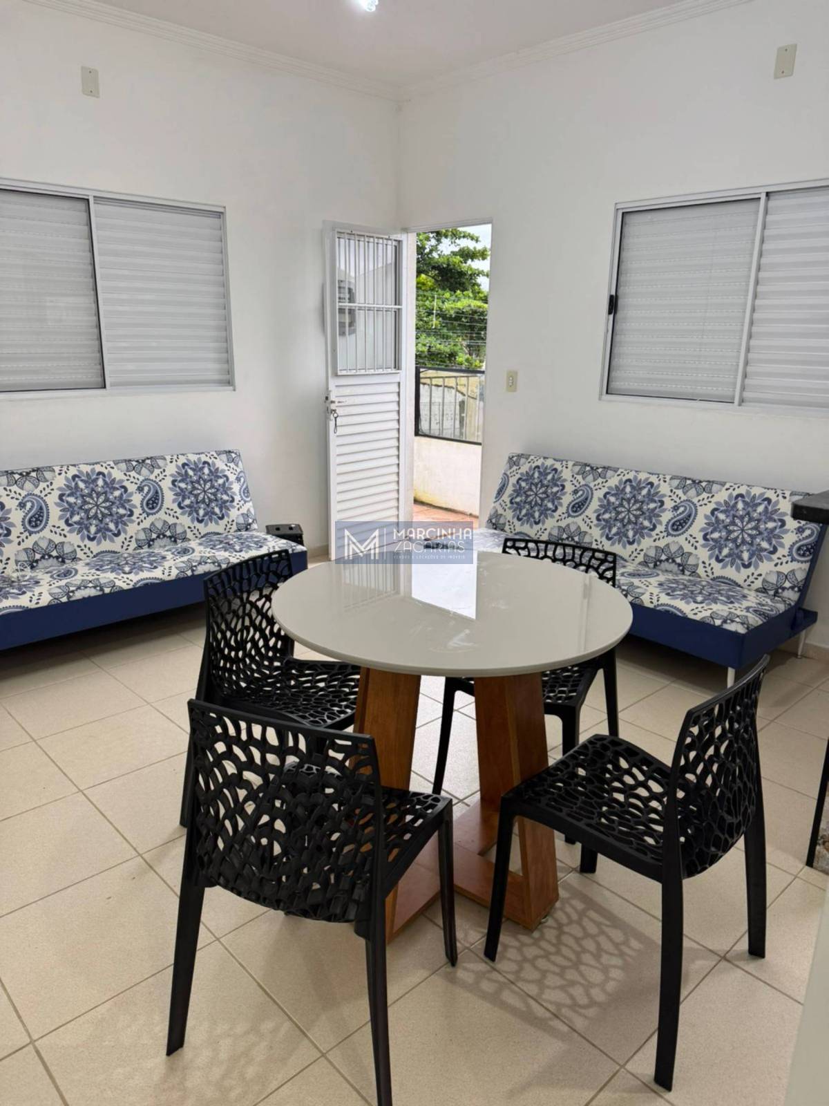 Apartamento em Ubatuba, Maranduba, com 1 quarto - Marcinha Zacarias